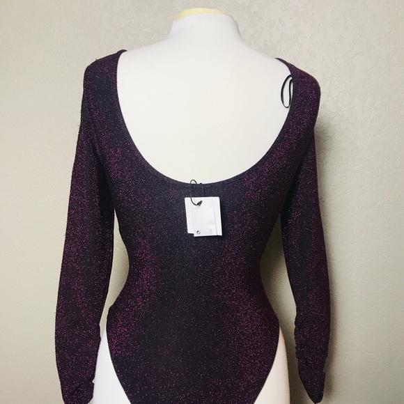 Zara Long Sleeve Scoop Neck bodysuit size Small - Picture 5 of 8